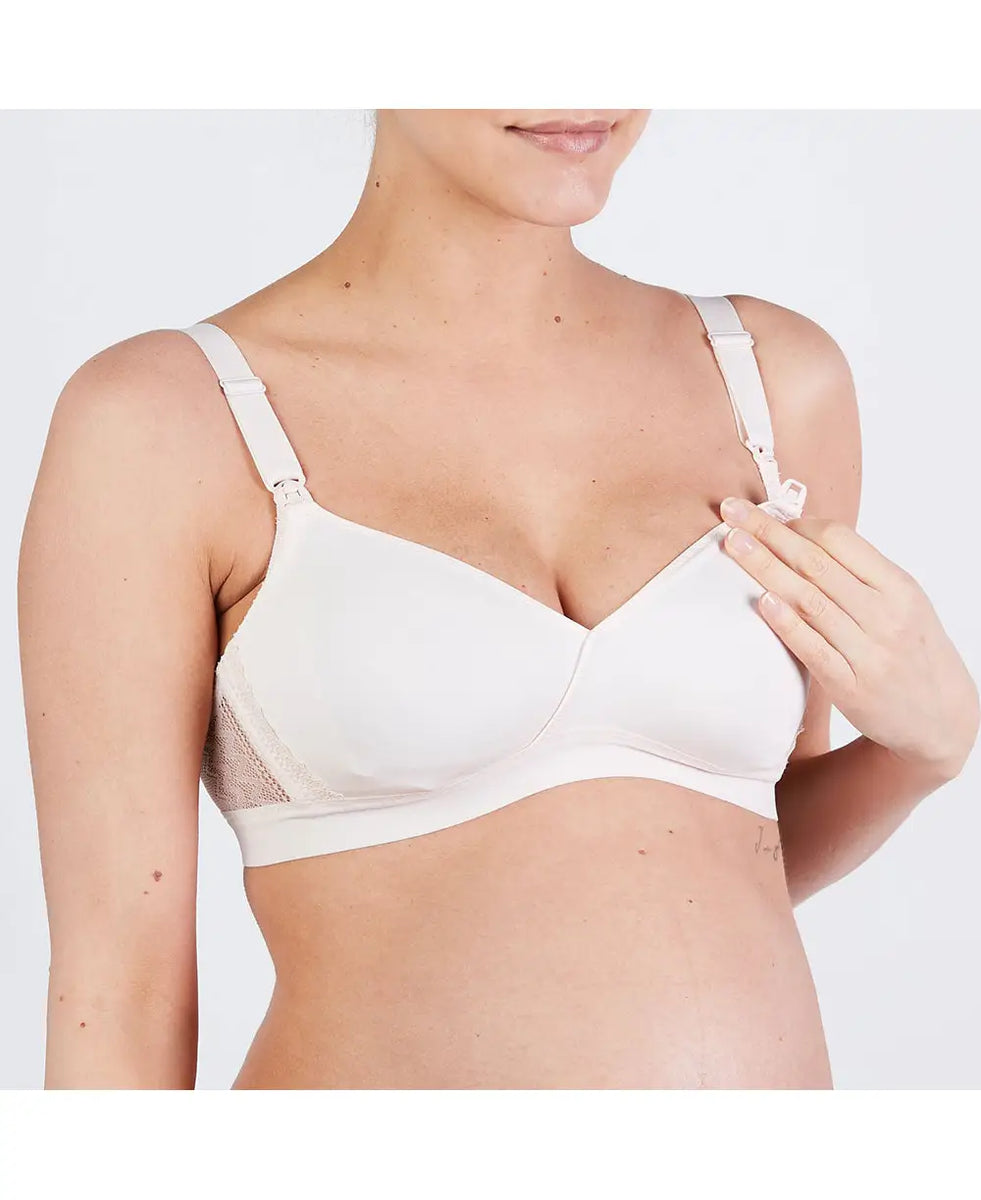 ENVIE Light padded bra, breastfeeding pads BLUSH