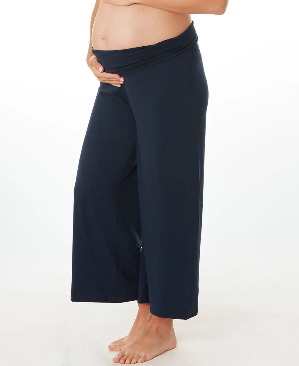 Origin 7/8th pregnancy trousers terracota