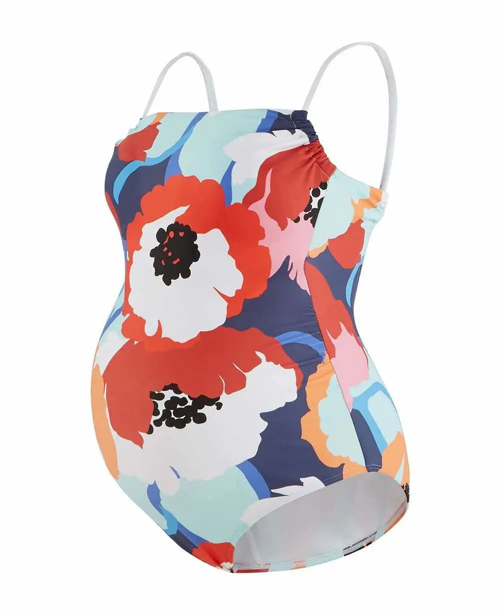 Maternity swimsuit Poppy multicolored - Cache Coeur – Cache Cœur US