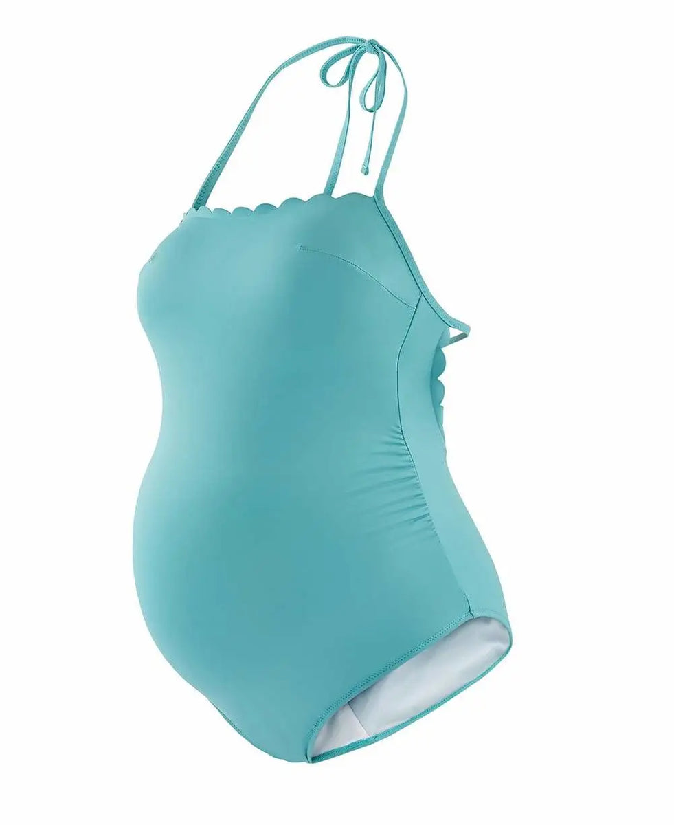 Cache Coeur Two-pieces Padded Maternity Swimsuit Maldives - Cumin - UPF 50+  UV - Oeko-Tex Certified unisex (bambini)