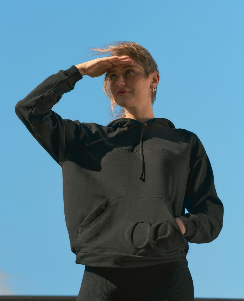 Nursing Sweatshirt Boston Black