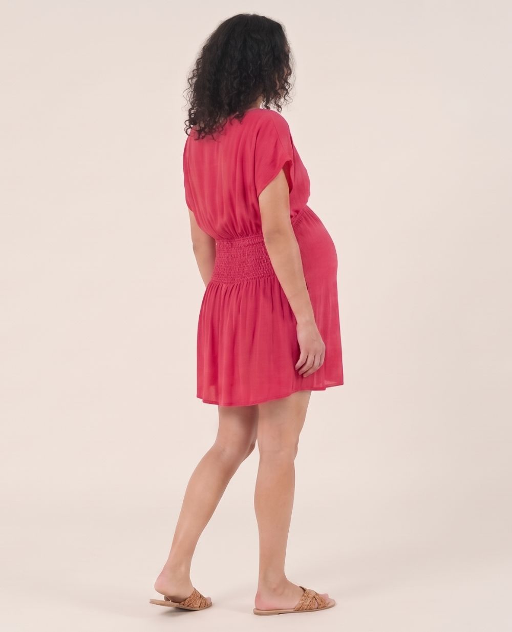 short smock dress Wednesday's Girl - Smock Mini Dress - Women - Cotton/Linen - XS