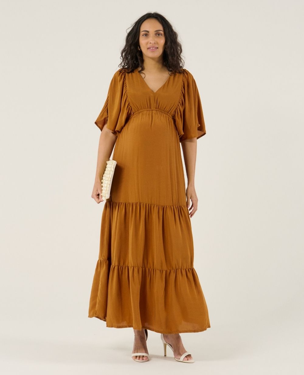 bohemian nursing dress Claudette nursing bohemian maxi dress