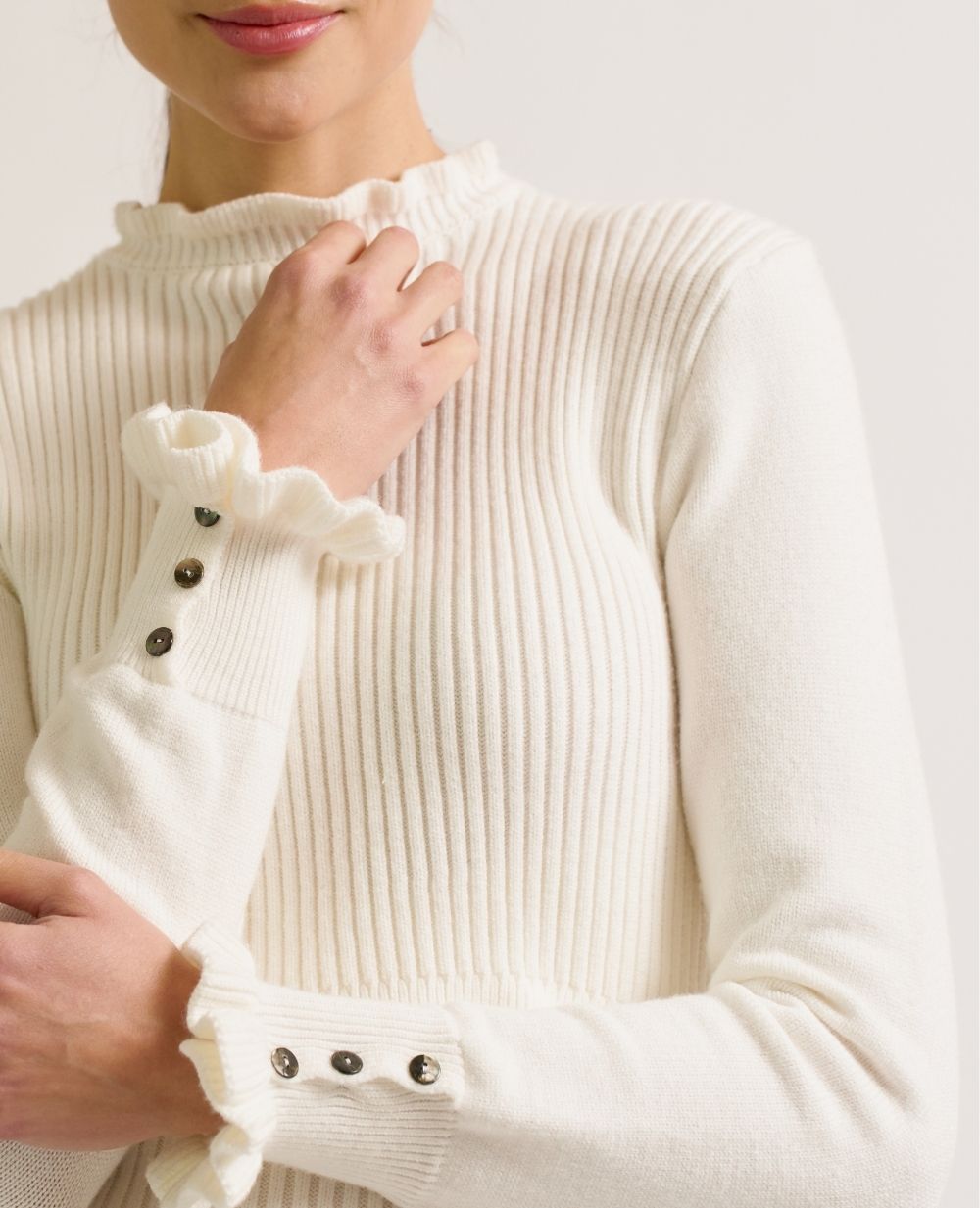 Nursing Sweater Dorothee Ivory