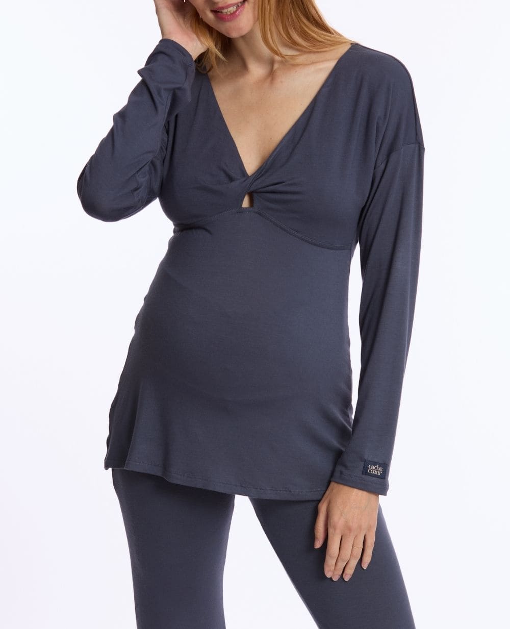 Maternity and Nursing Long Sleeve T-Shirt Louna