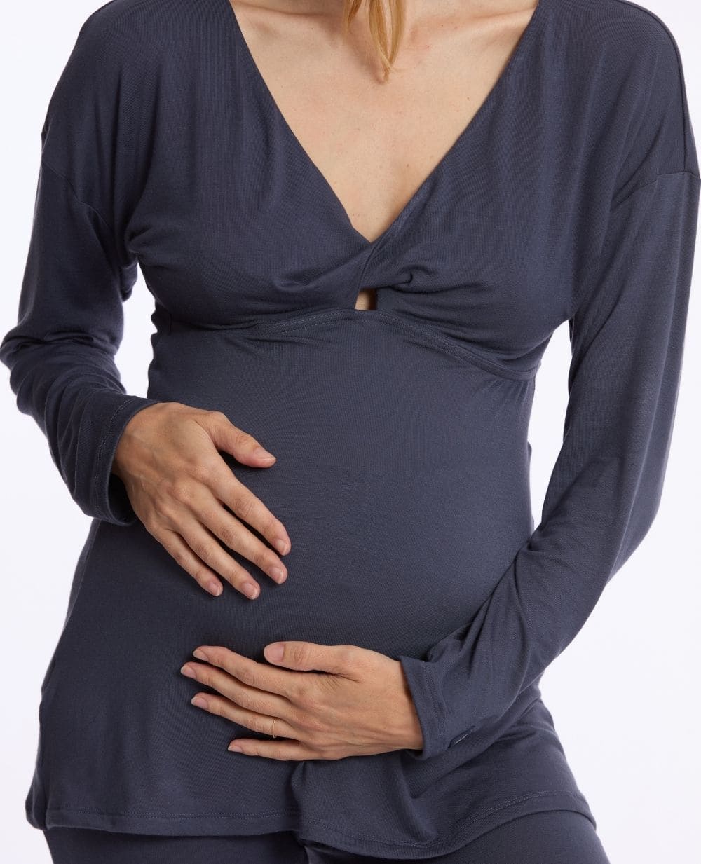 Maternity and Nursing Long Sleeve T-Shirt Louna