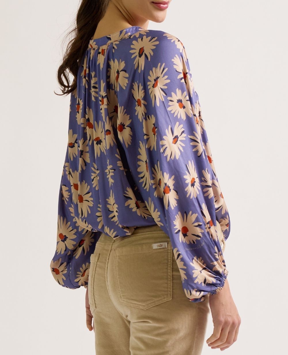 Nursing Blouse & Shirt Madeleine Cornflower