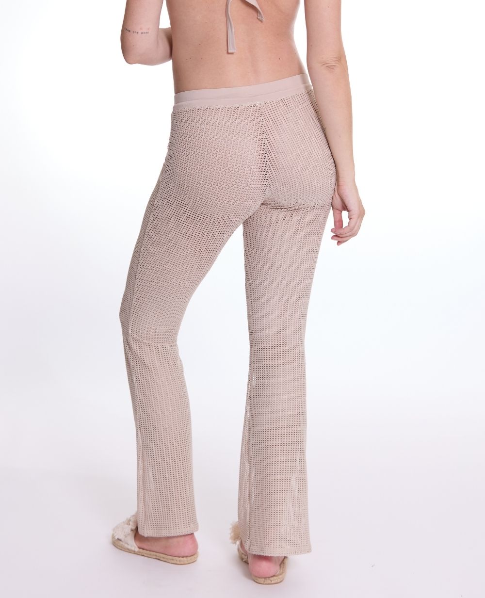 Milos Beige Maternity Beachwear Pants