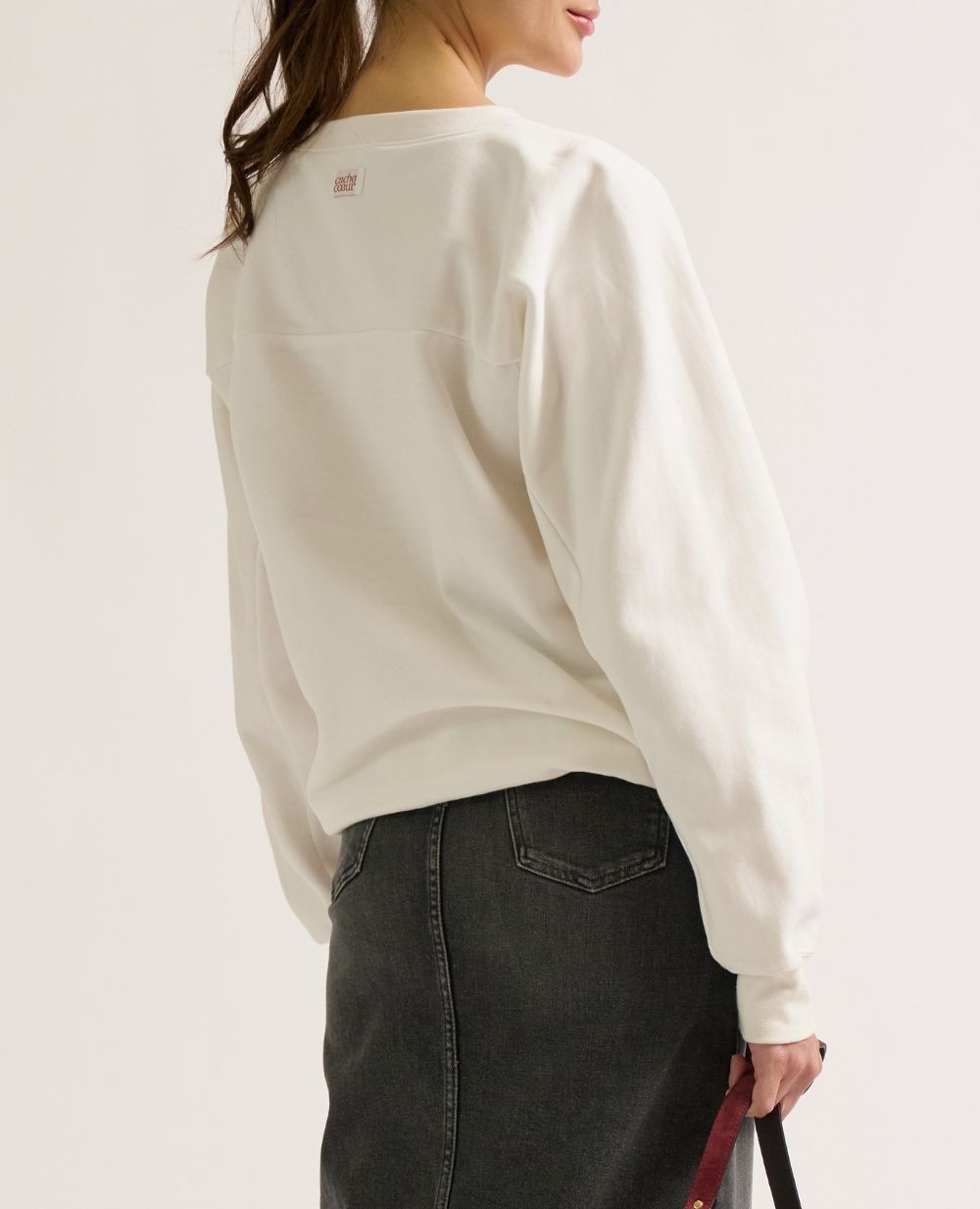 Nursing Sweatshirt Mom Ivory