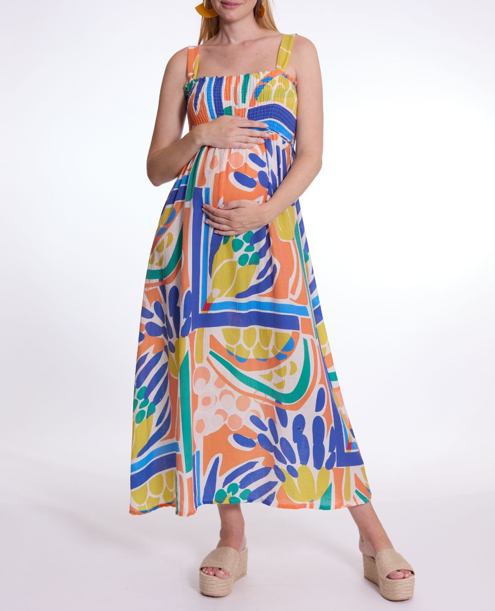 Naïade Maternity and Nursing Maxi Dress