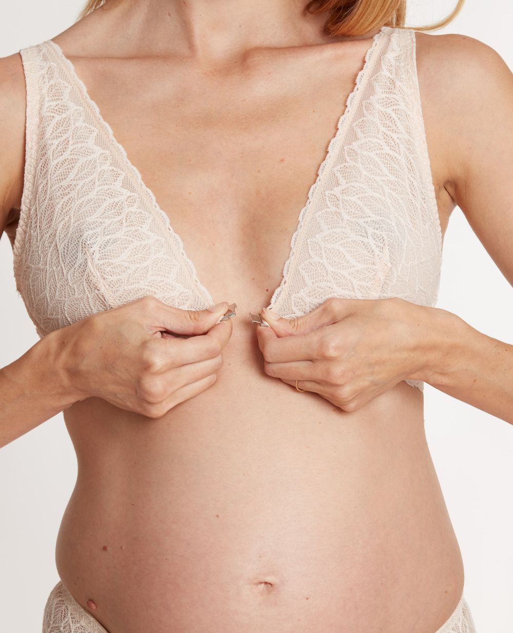 Maternity and nursing bra Bliss blush