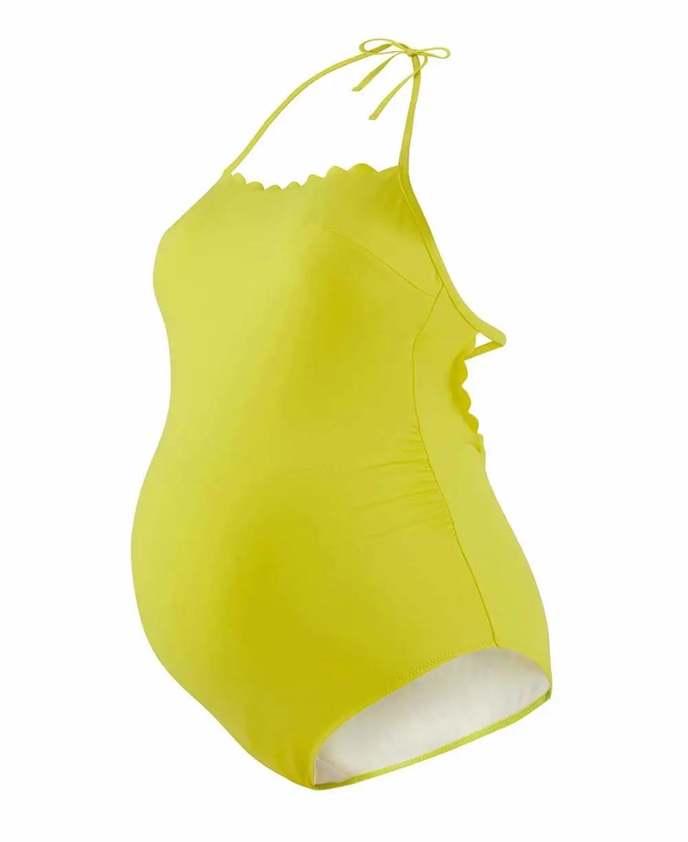 Cache Coeur Kyoto Maternity Swimwear Yellow