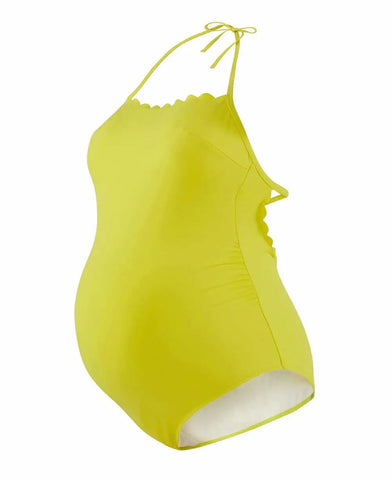 Kyoto maternity swimwear yellow - Swimsuit
