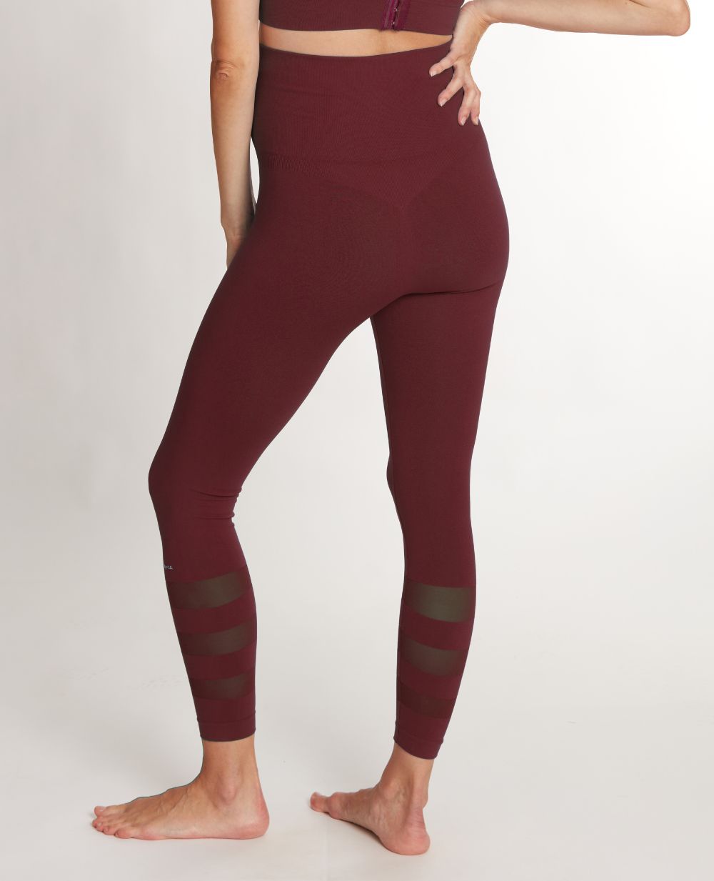 Women's Maternity & Sports Leggings Plum