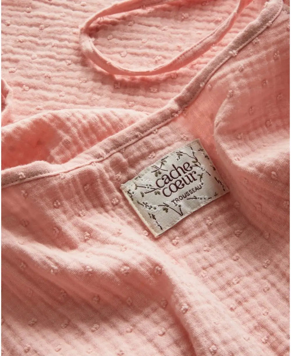 Maternity and Nightdress Trousseau Coral | Cache Coeur M Maternity and Nightdress Trousseau Coral | Cache Coeur M