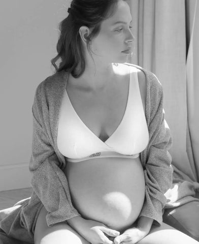 Maternity and nursing bra Life white - Bra