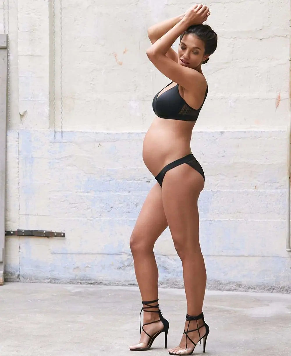 Maternity and Nursing Bra Serena black