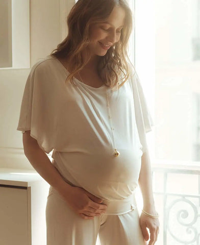 Maternity and nursing top Origin oats - Pajamas