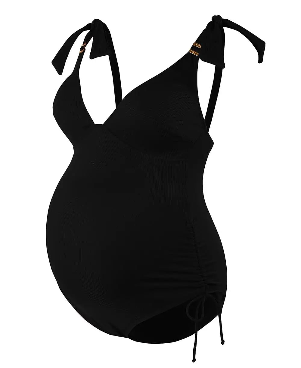 Maternity swimsuit Porto Vecchio black