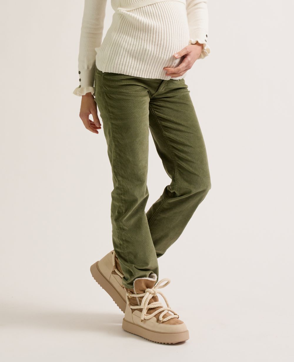 Maternity Pants William Khaki