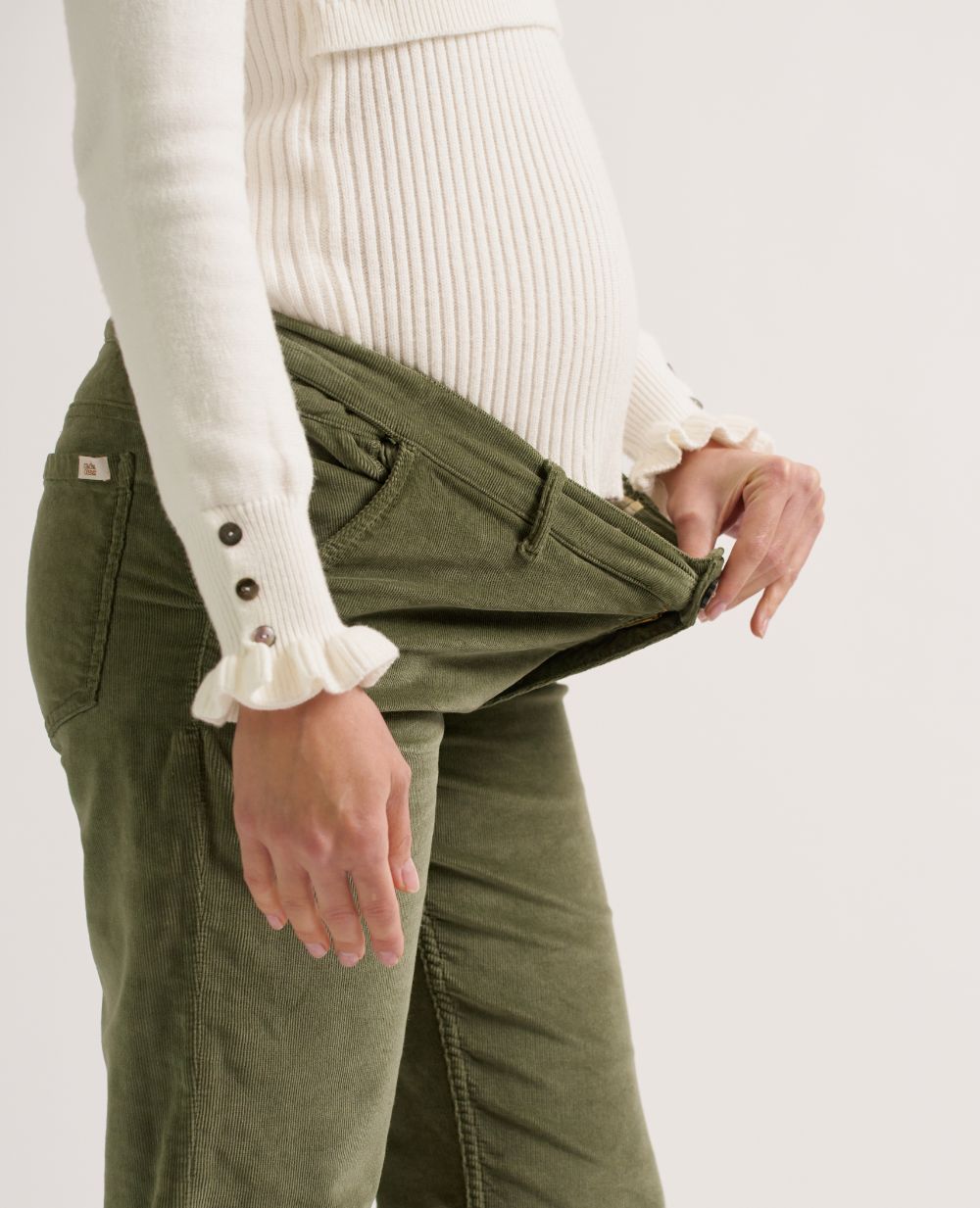 Maternity Pants William Khaki