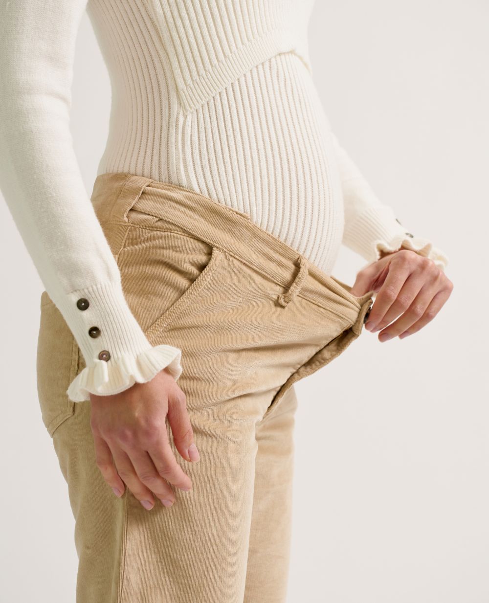 Maternity Pants William Hazelnut