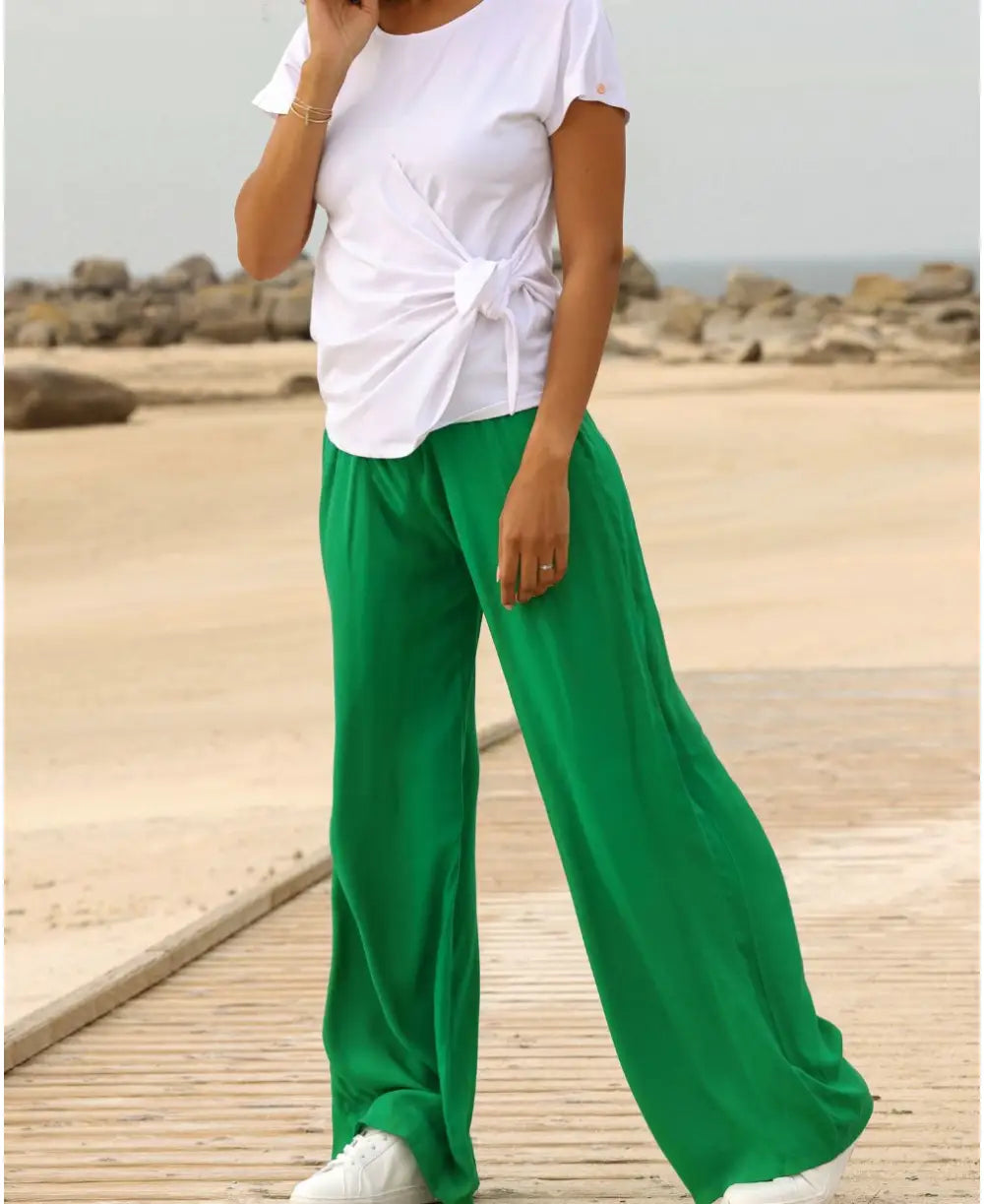 Pregnancy Pants Sahel Green