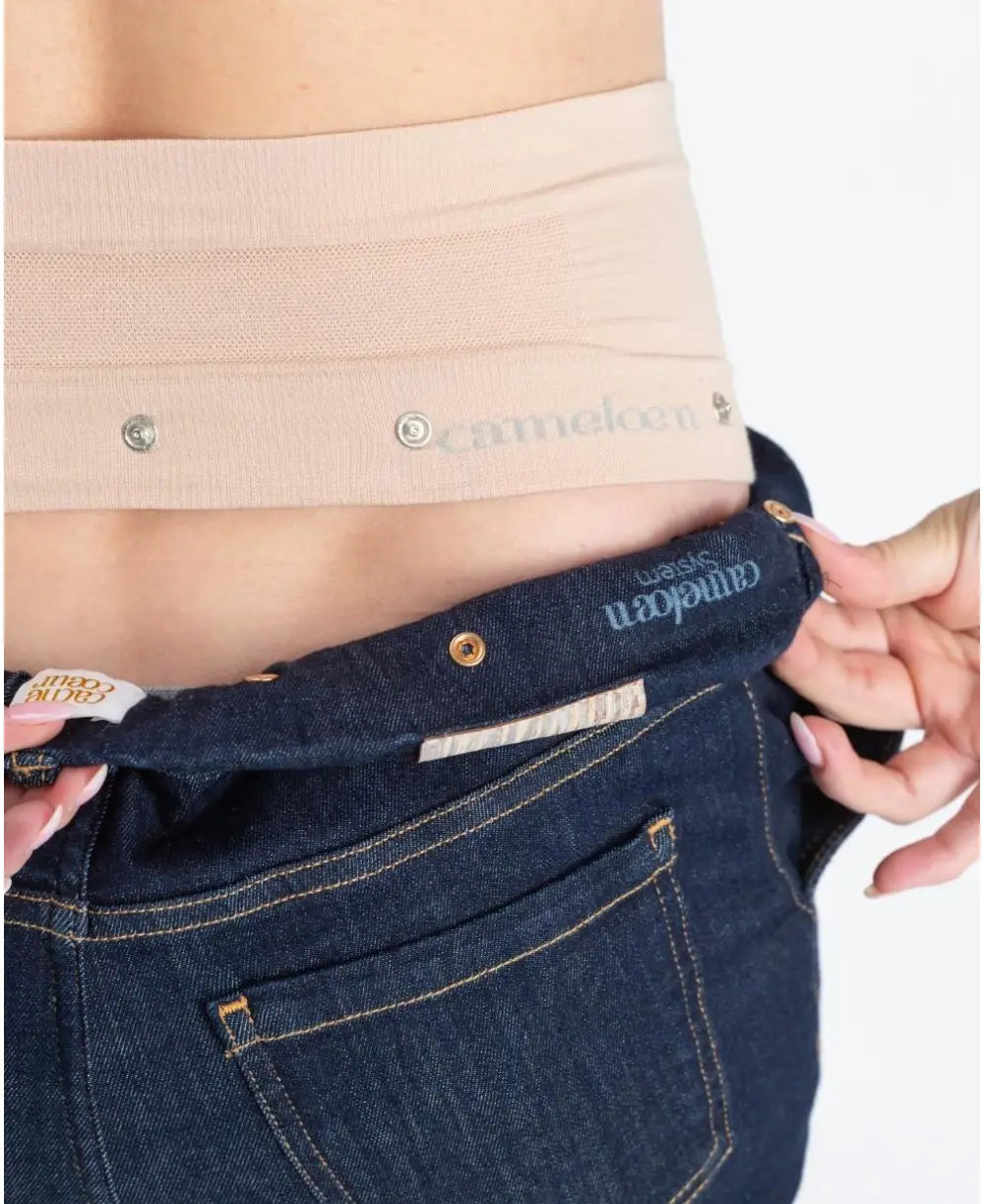 Seamless pregnancy waistband Belt beige