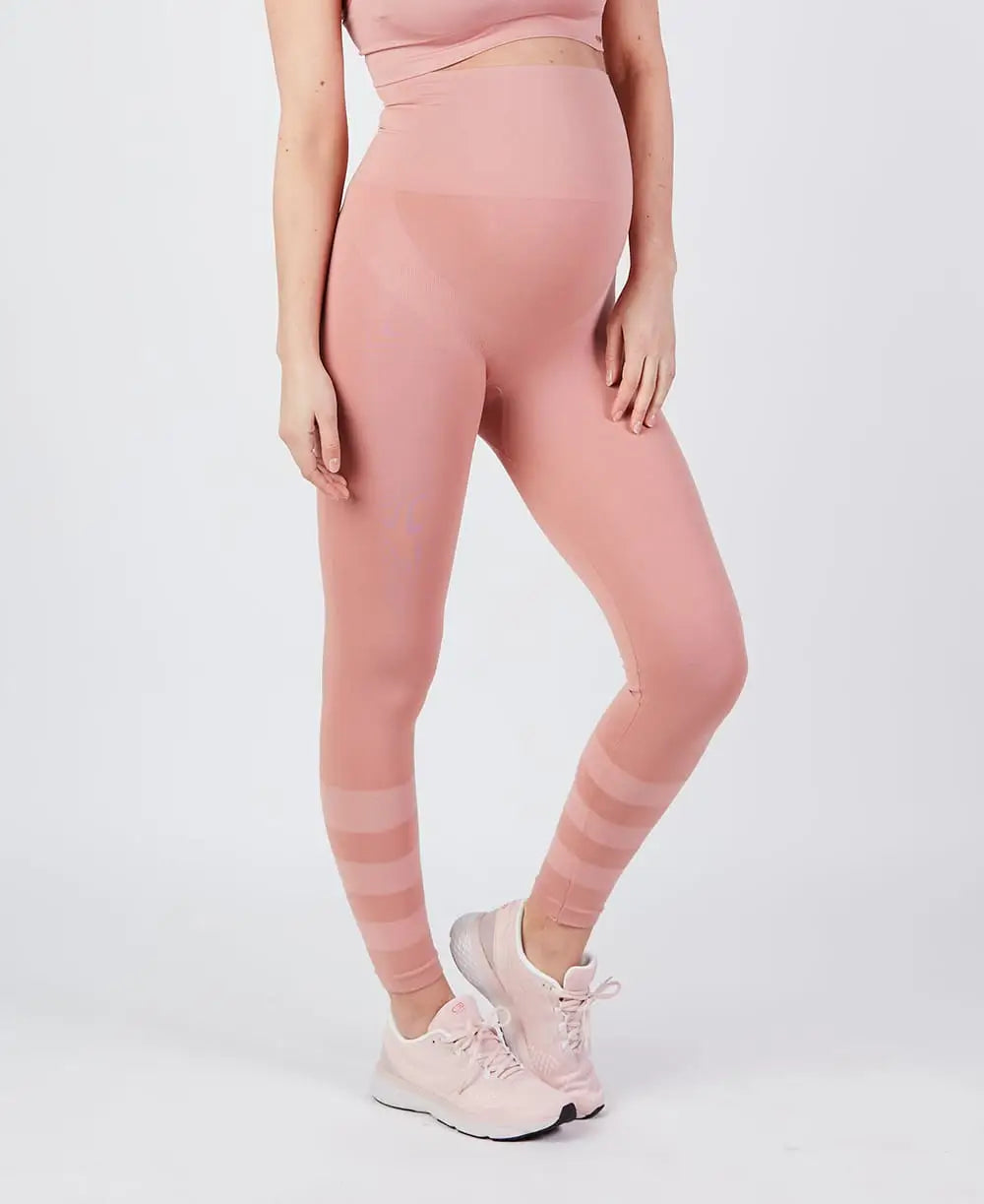 Sport and maternity leggings Woma pink - Legging