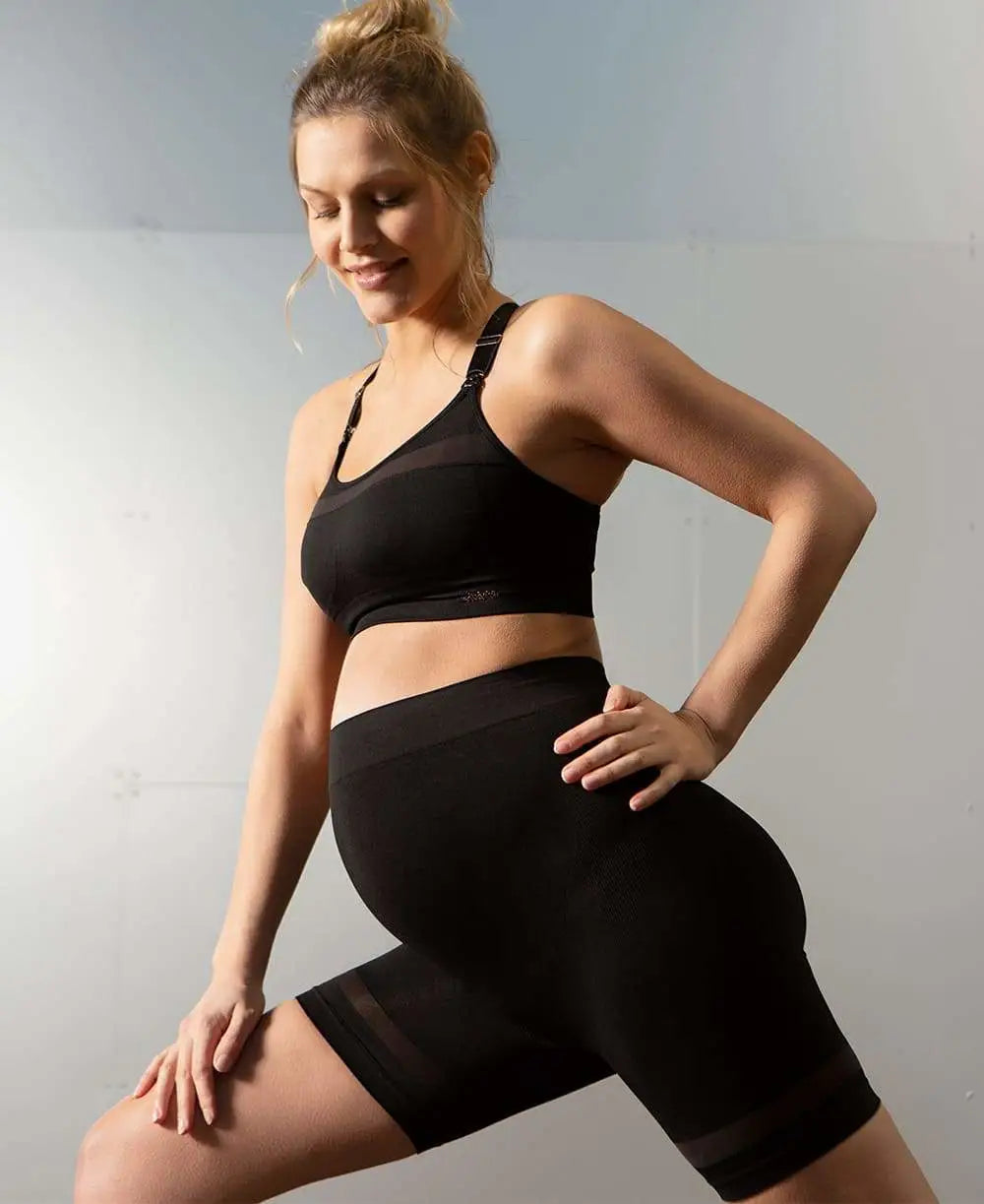 Sport and maternity panty Woma black - Legging