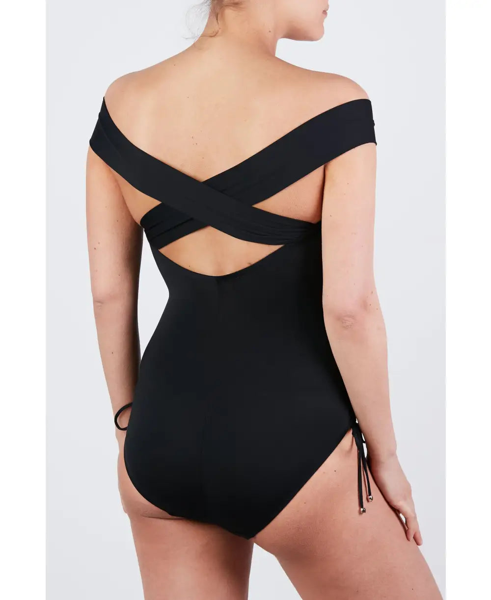 Toscane maternity swimwear black - Swimsuit